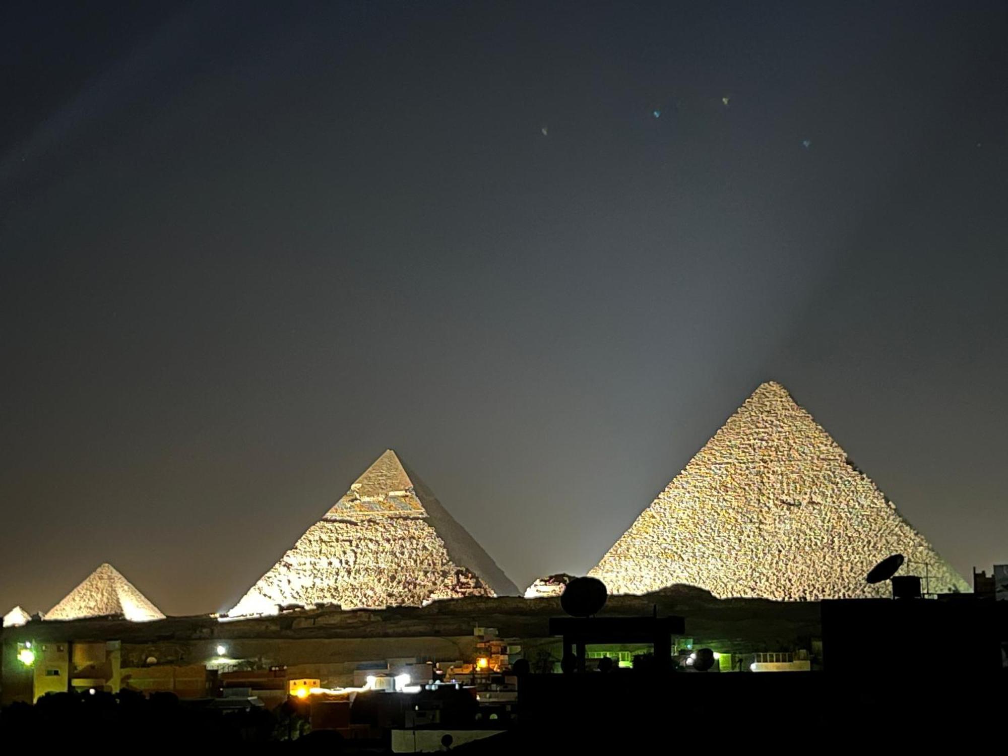 Pyramids Kefren Hotel Kafret el-Gabal Exterior foto